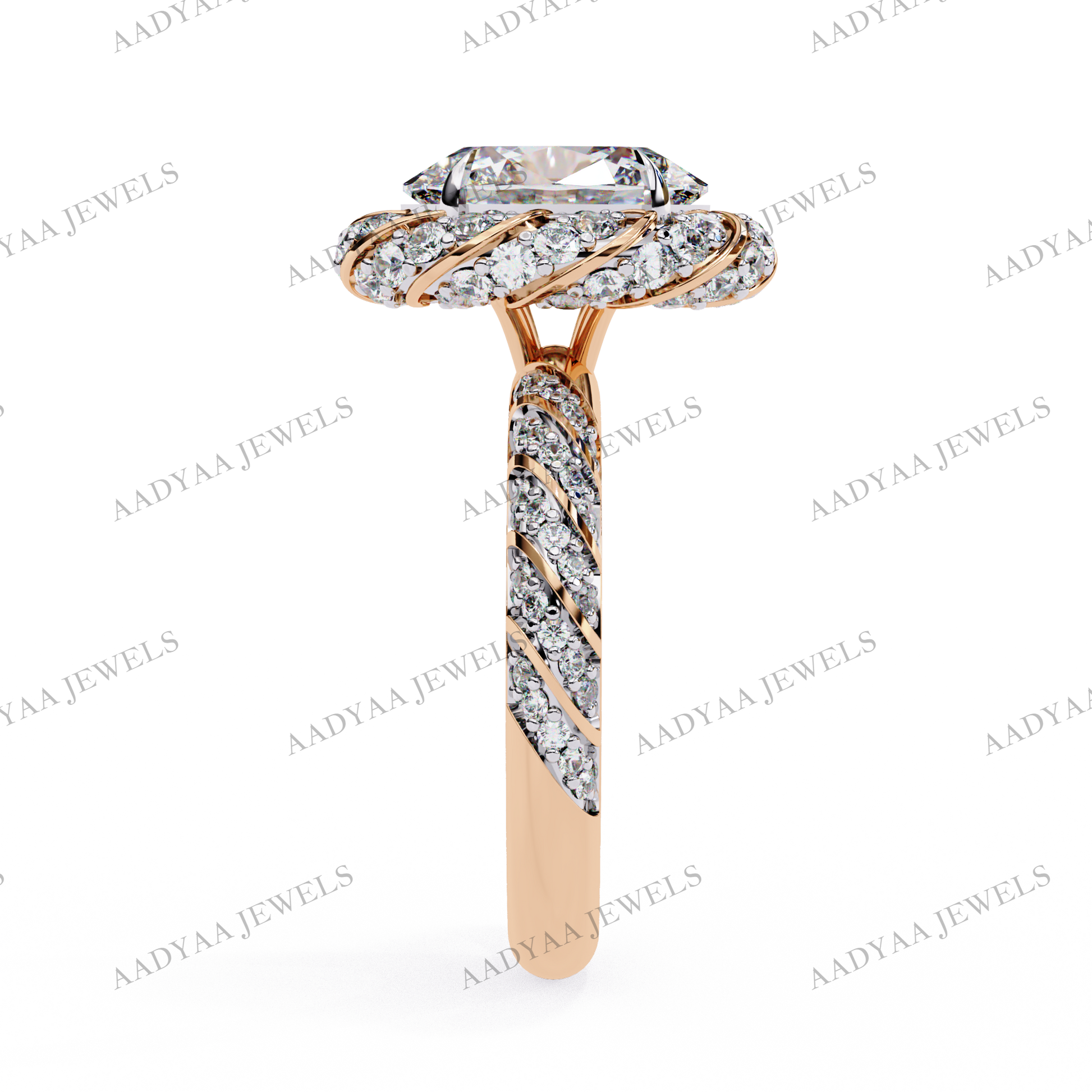 Bethany Diamond Ladies Ring | Aadyaajewels