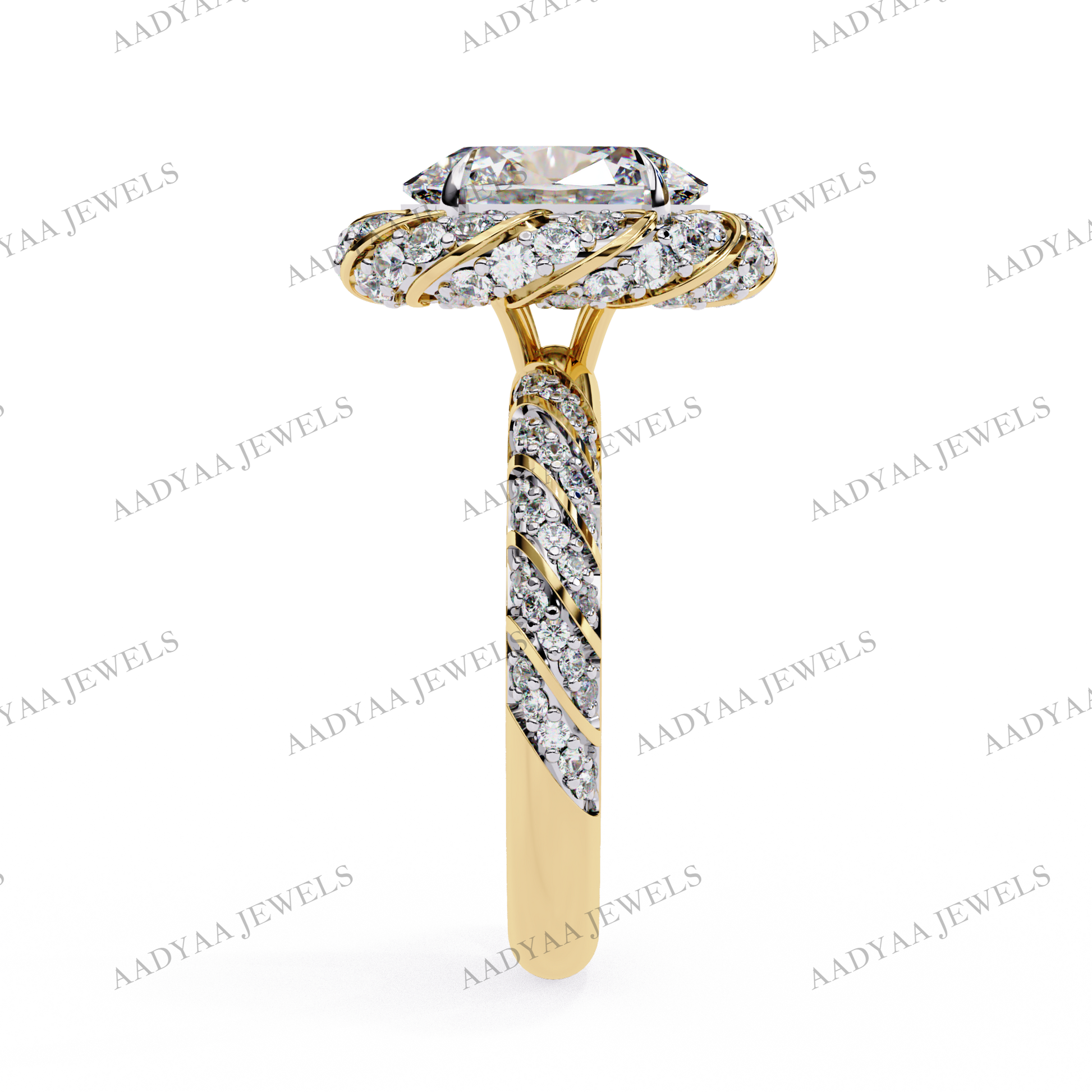 Bethany Diamond Ladies Ring | Aadyaajewels