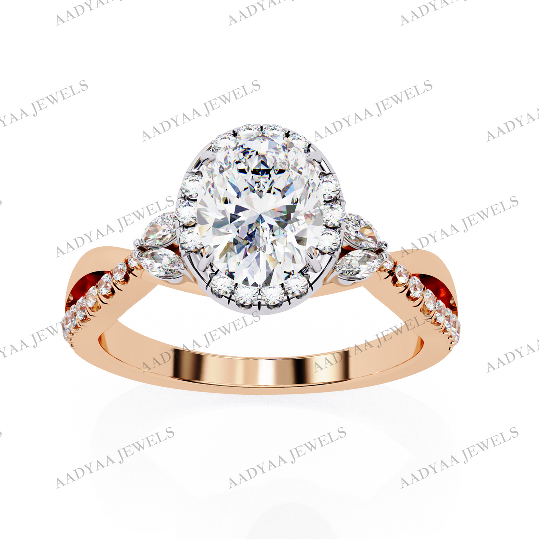 Bijou Diamond Ladies Ring