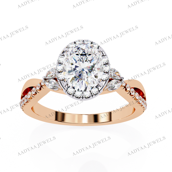 Bijou Diamond Ladies Ring