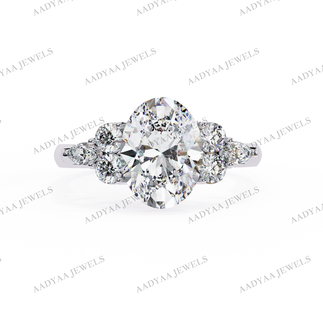 Brigitte Diamond Ladies Ring