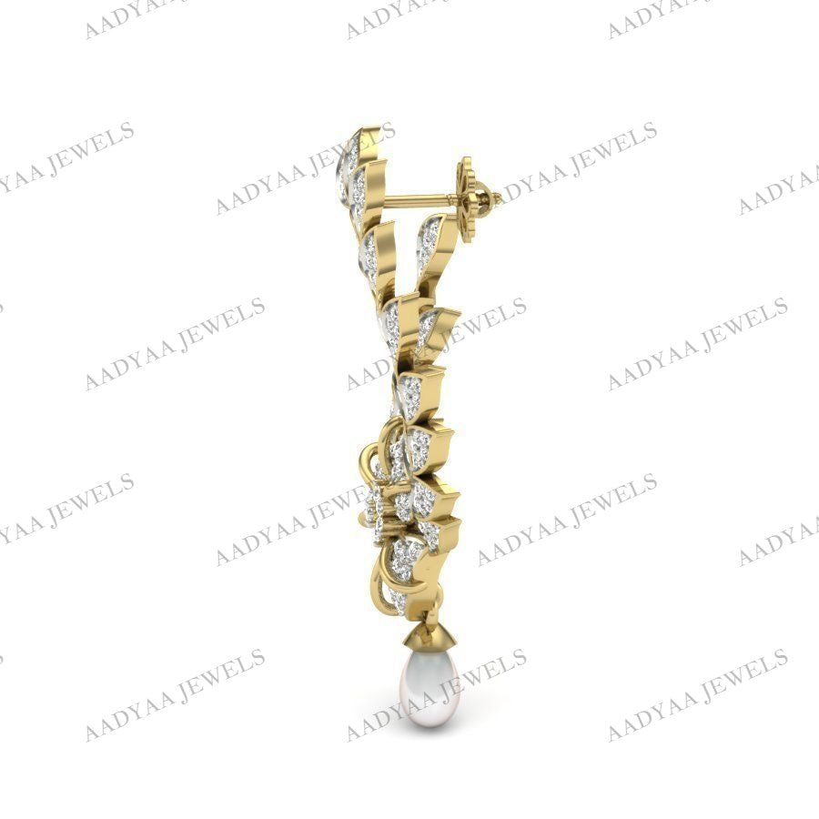 Amaris Diamond  Earring