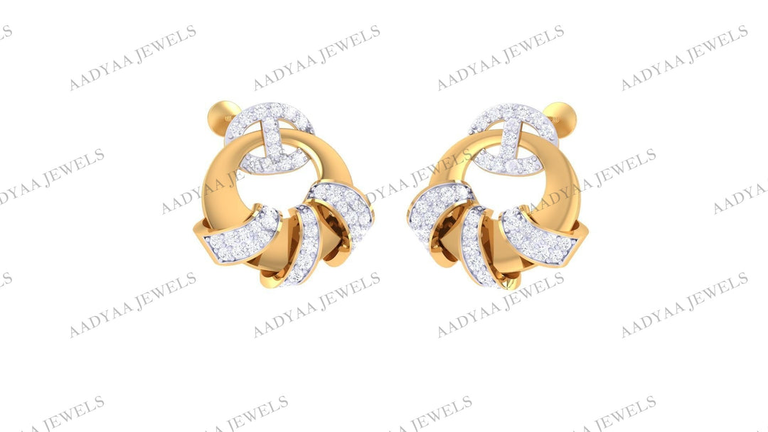 Crestora Diamond  Earring