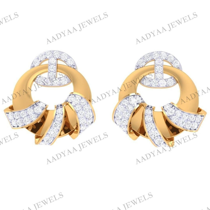 Crestora Diamond  Earring