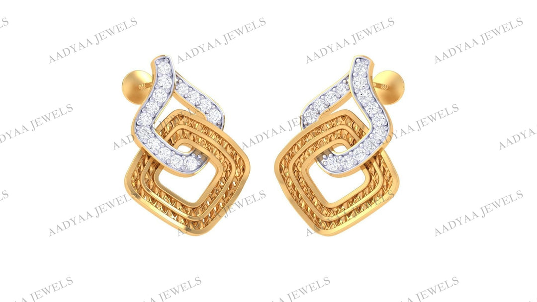 Melrose Diamond  Earring