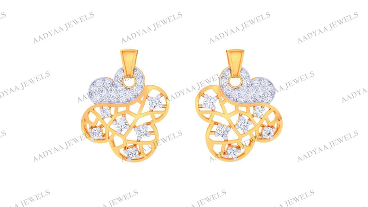 Ava Diamond  Earring