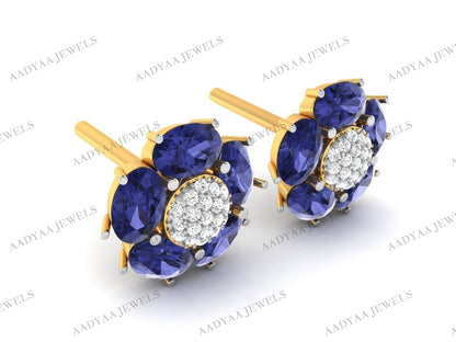 Marvel Diamond  Earring