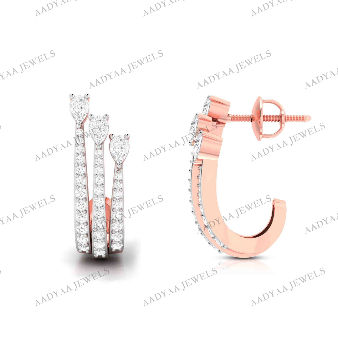 Lailah Diamond  Earring