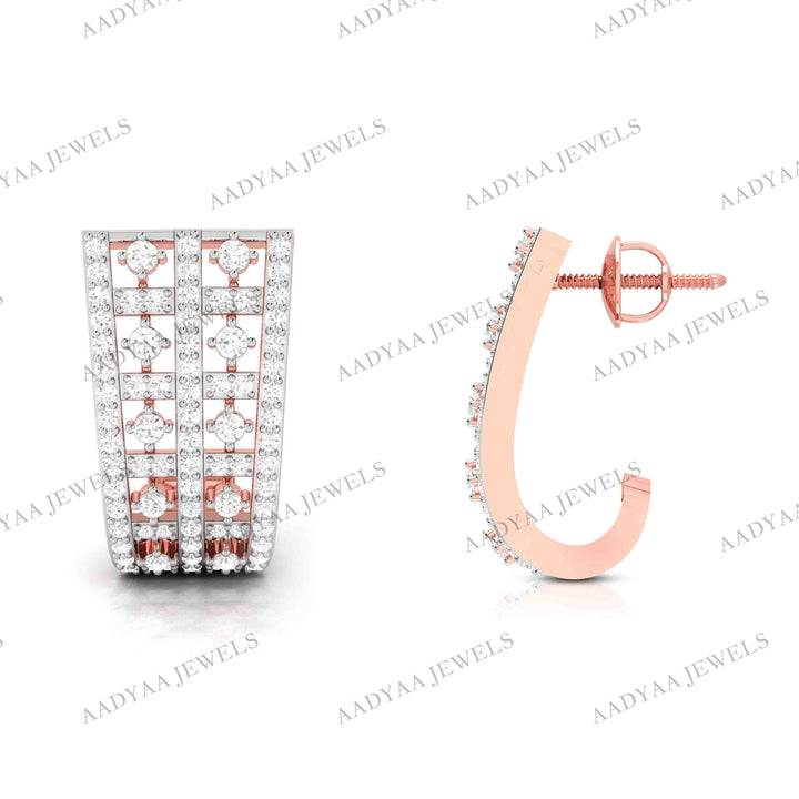 Mira Diamond  Earring