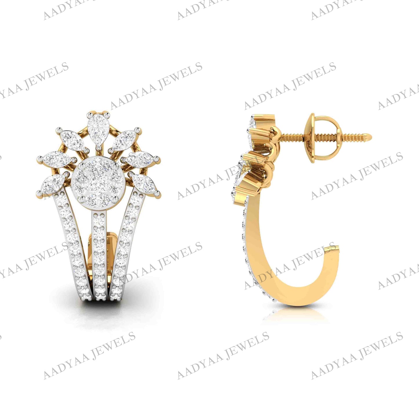 Natalie Diamond Earring