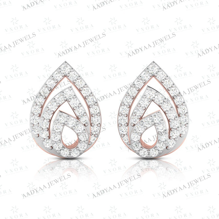 Mason Diamond  Earring | Aadyaajewels