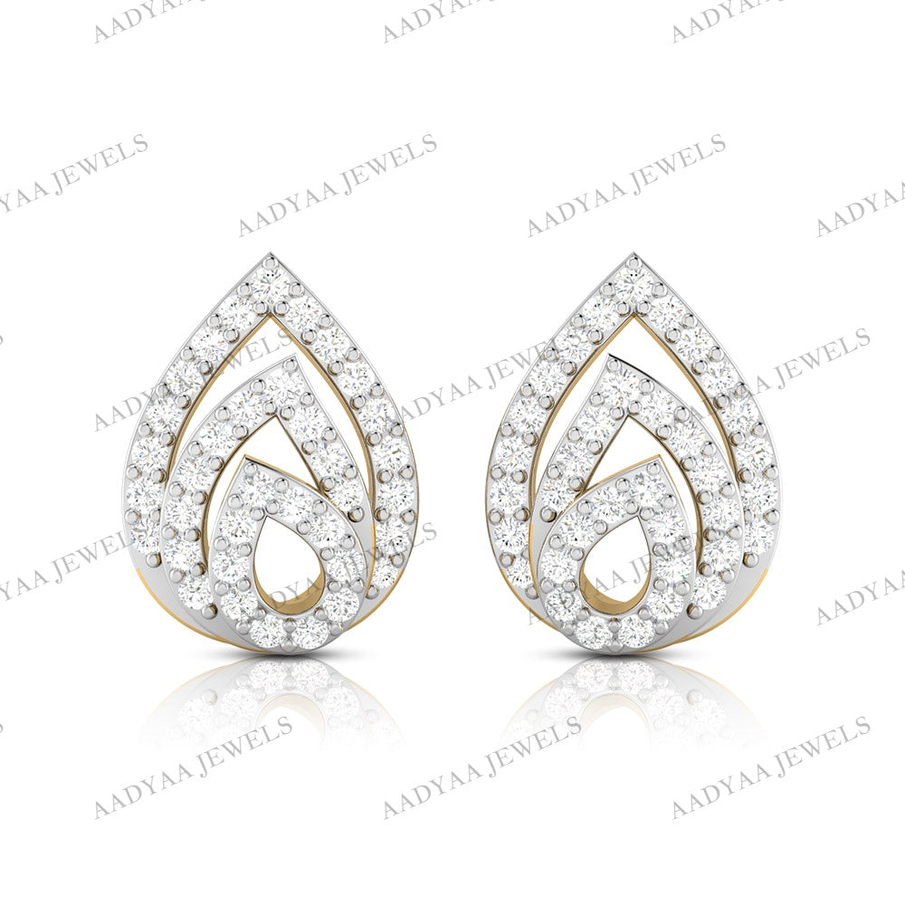 Mason Diamond  Earring | Aadyaajewels