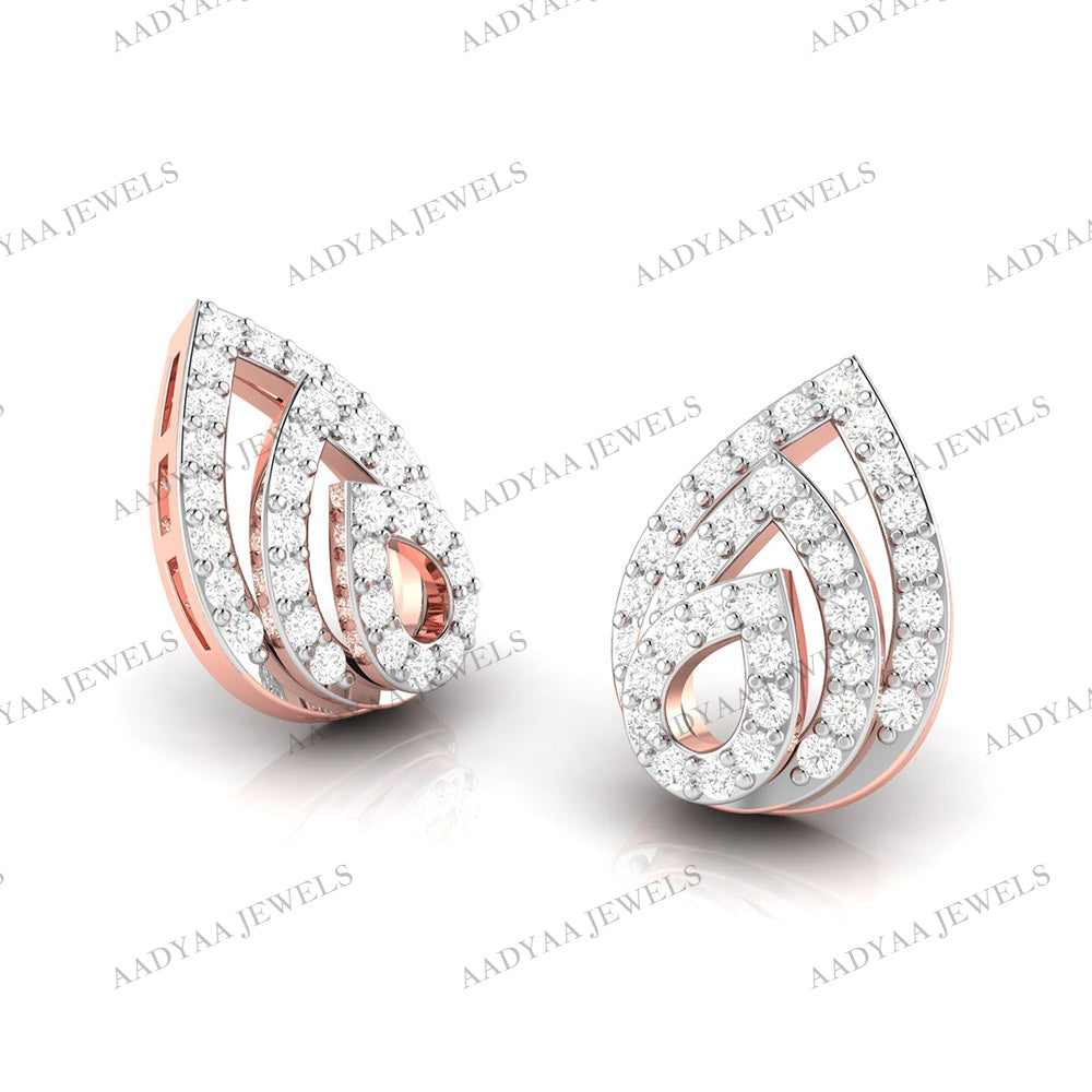 Mason Diamond  Earring | Aadyaajewels
