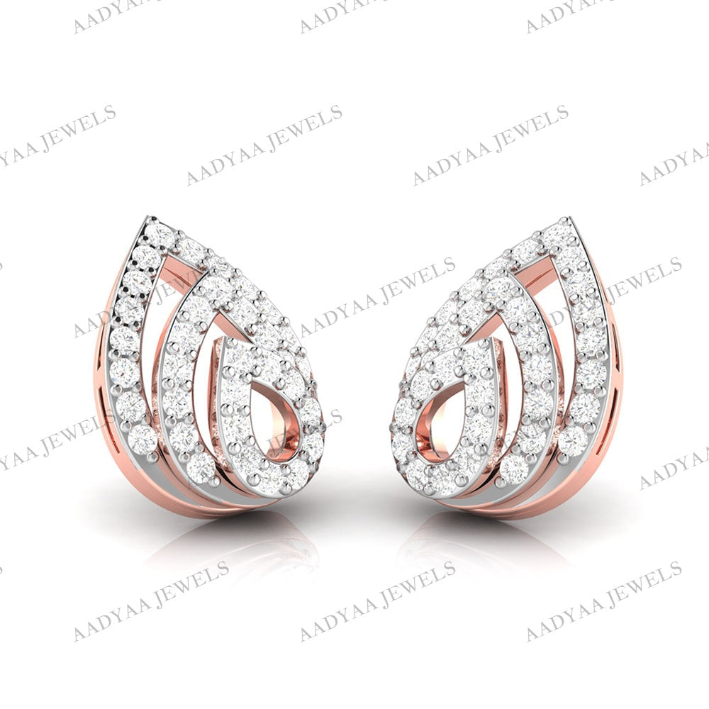 Mason Diamond  Earring | Aadyaajewels