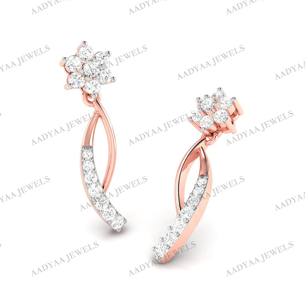 Elizabeth Diamond  Earring