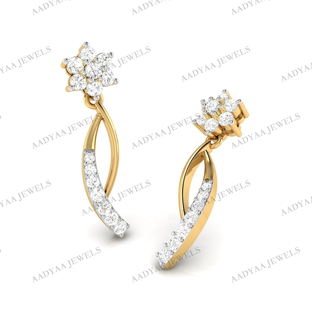 Elizabeth Diamond  Earring