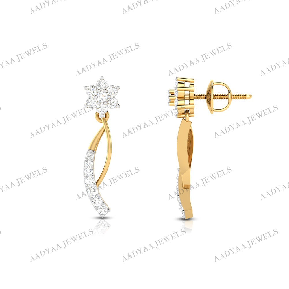 Elizabeth Diamond  Earring