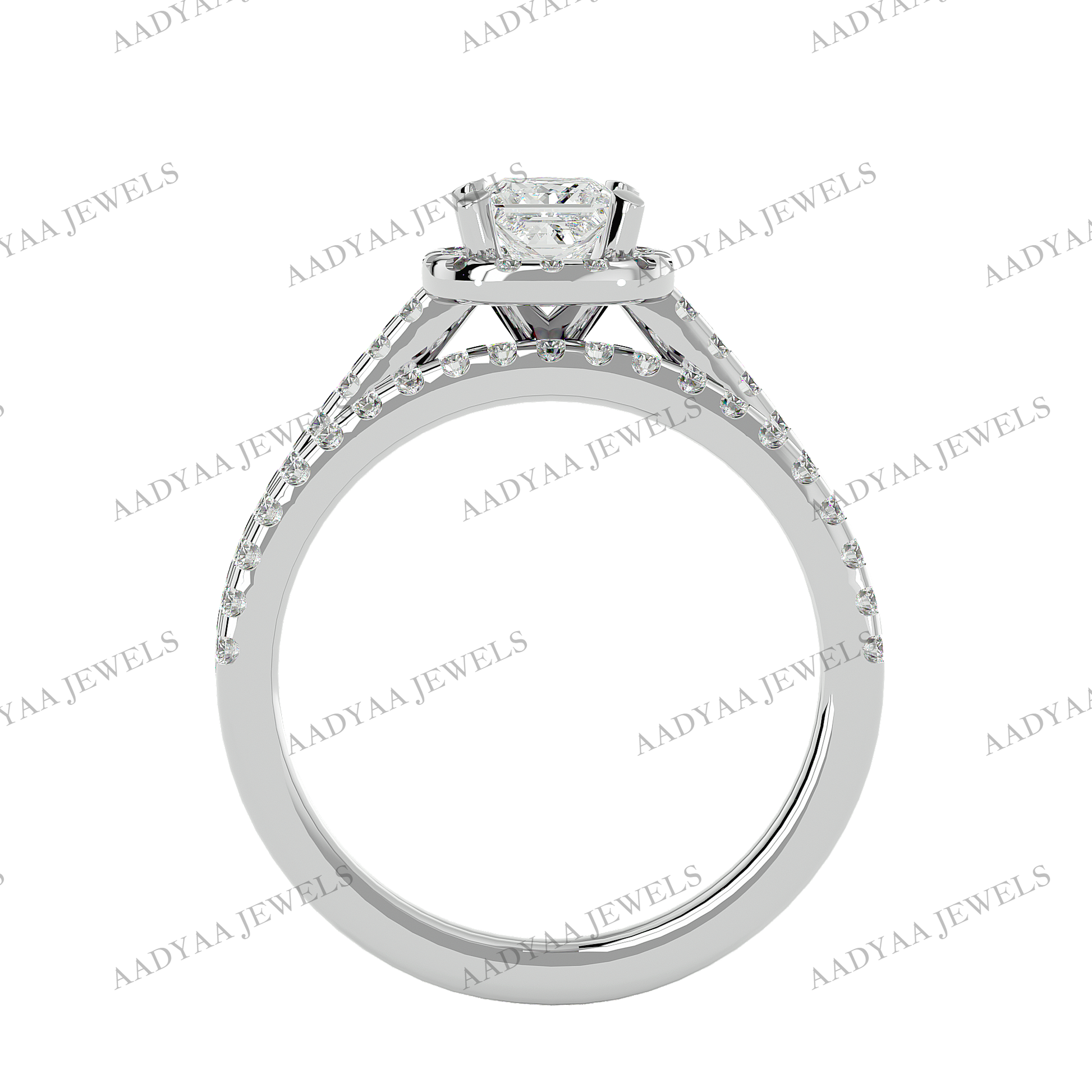 Hazel Diamond  Ring | Aadyaajewels