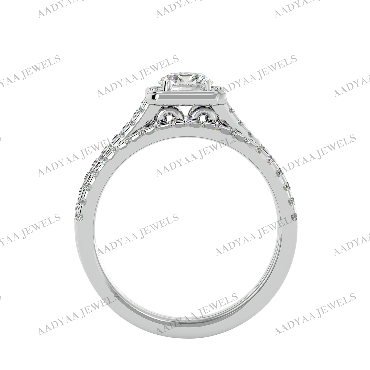 Violet Diamond  Ring