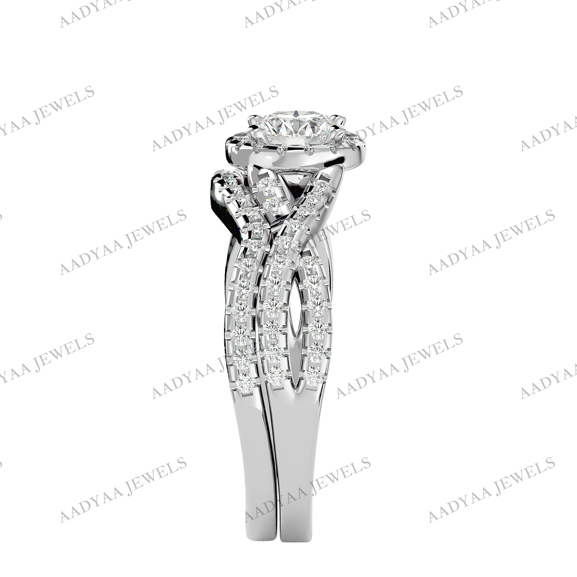 Aurora Diamond  Ring | Aadyaajewels