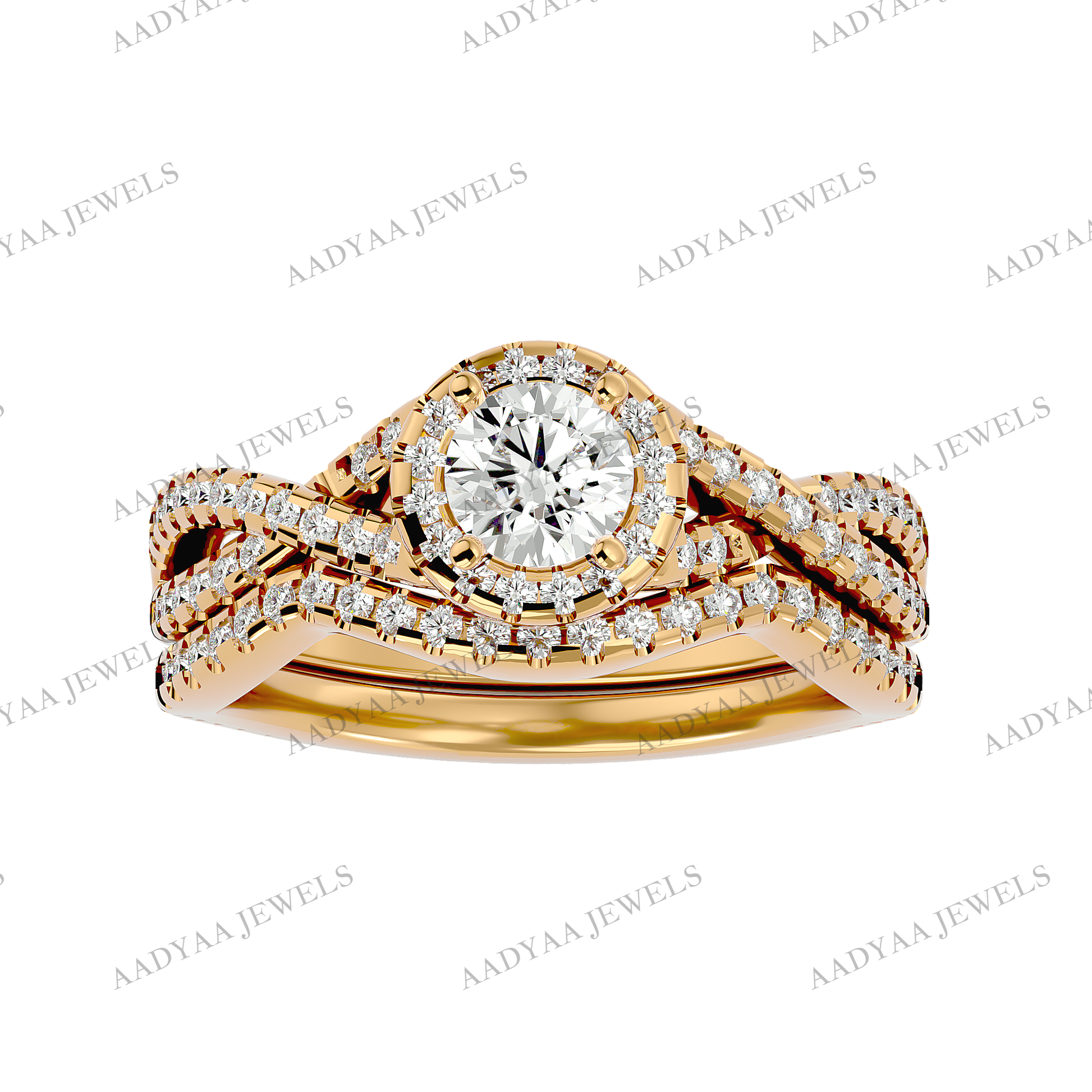 Aurora Diamond  Ring | Aadyaajewels