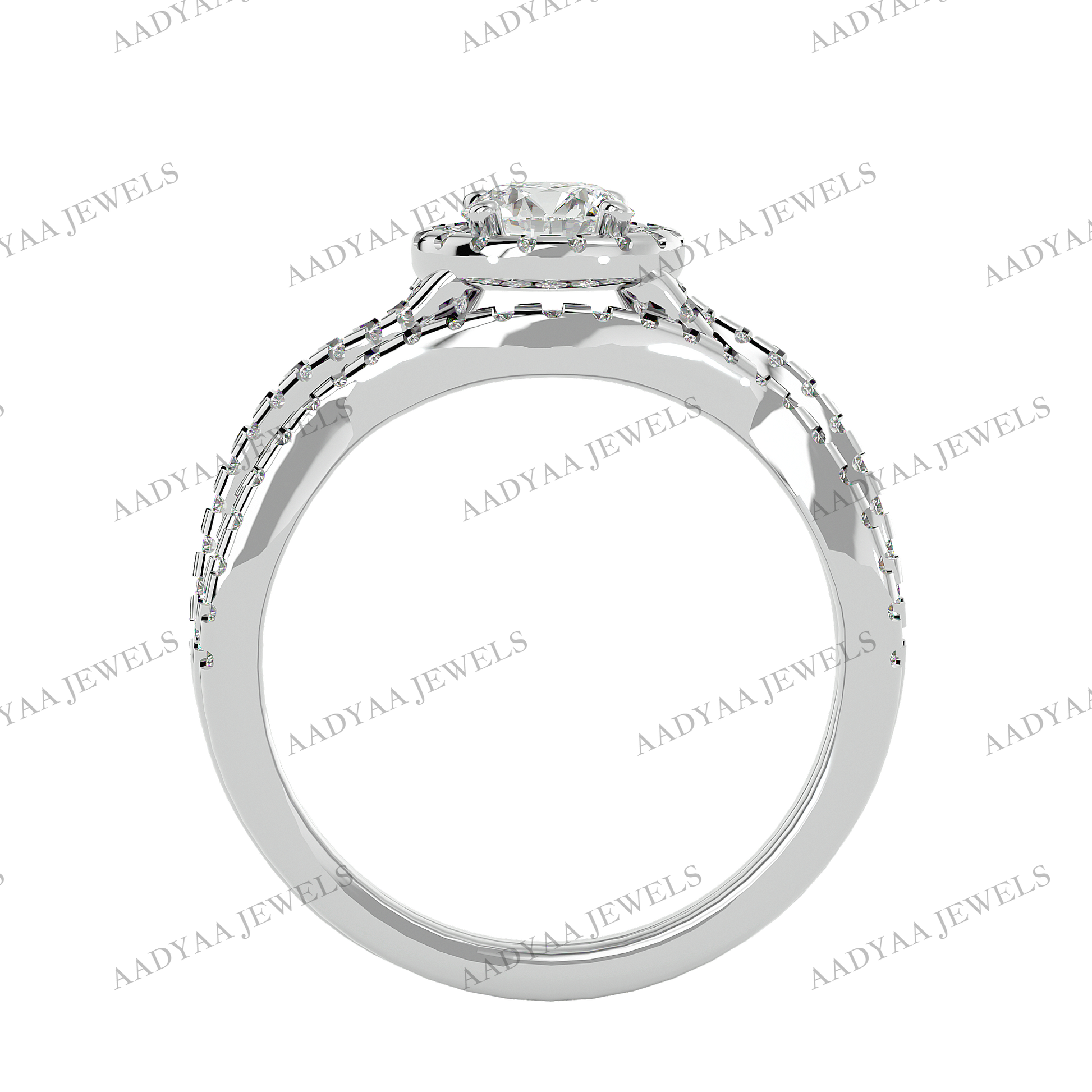 Aurora Diamond  Ring | Aadyaajewels