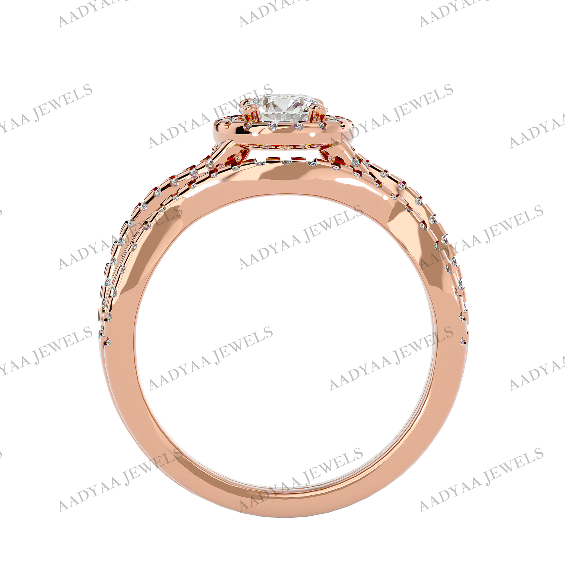Aurora Diamond  Ring | Aadyaajewels