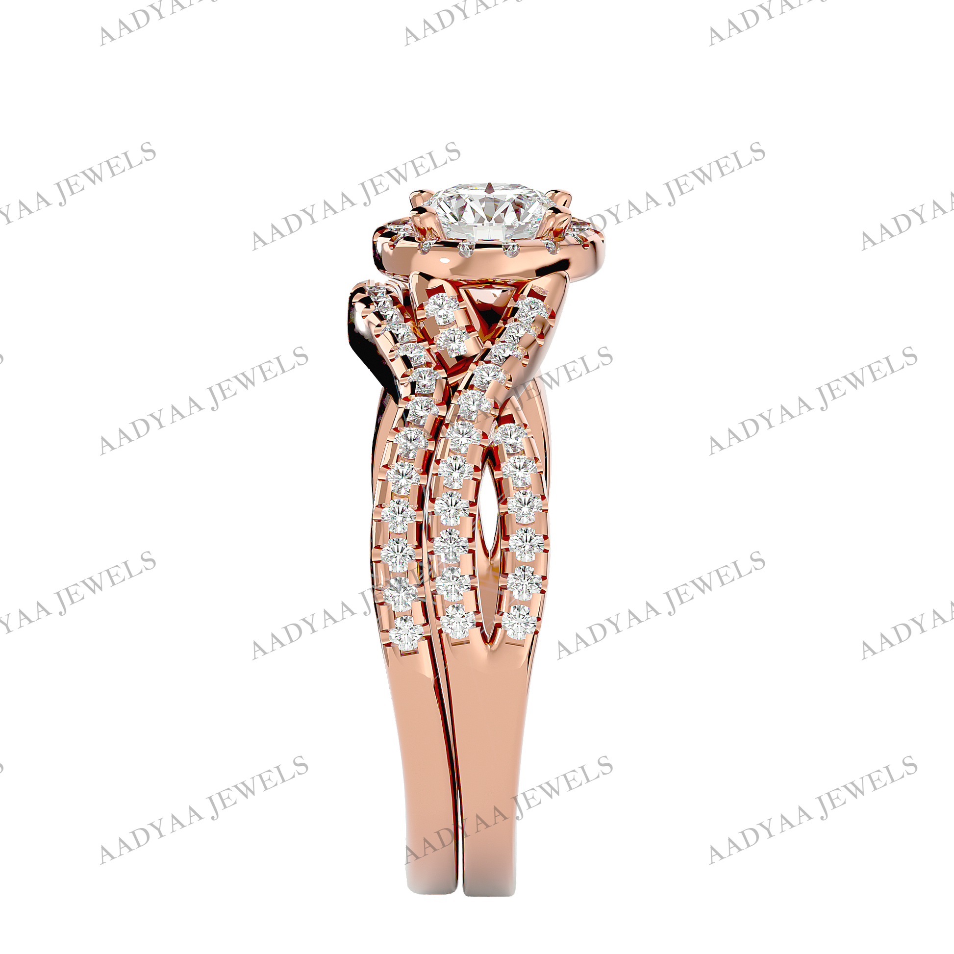 Aurora Diamond  Ring | Aadyaajewels