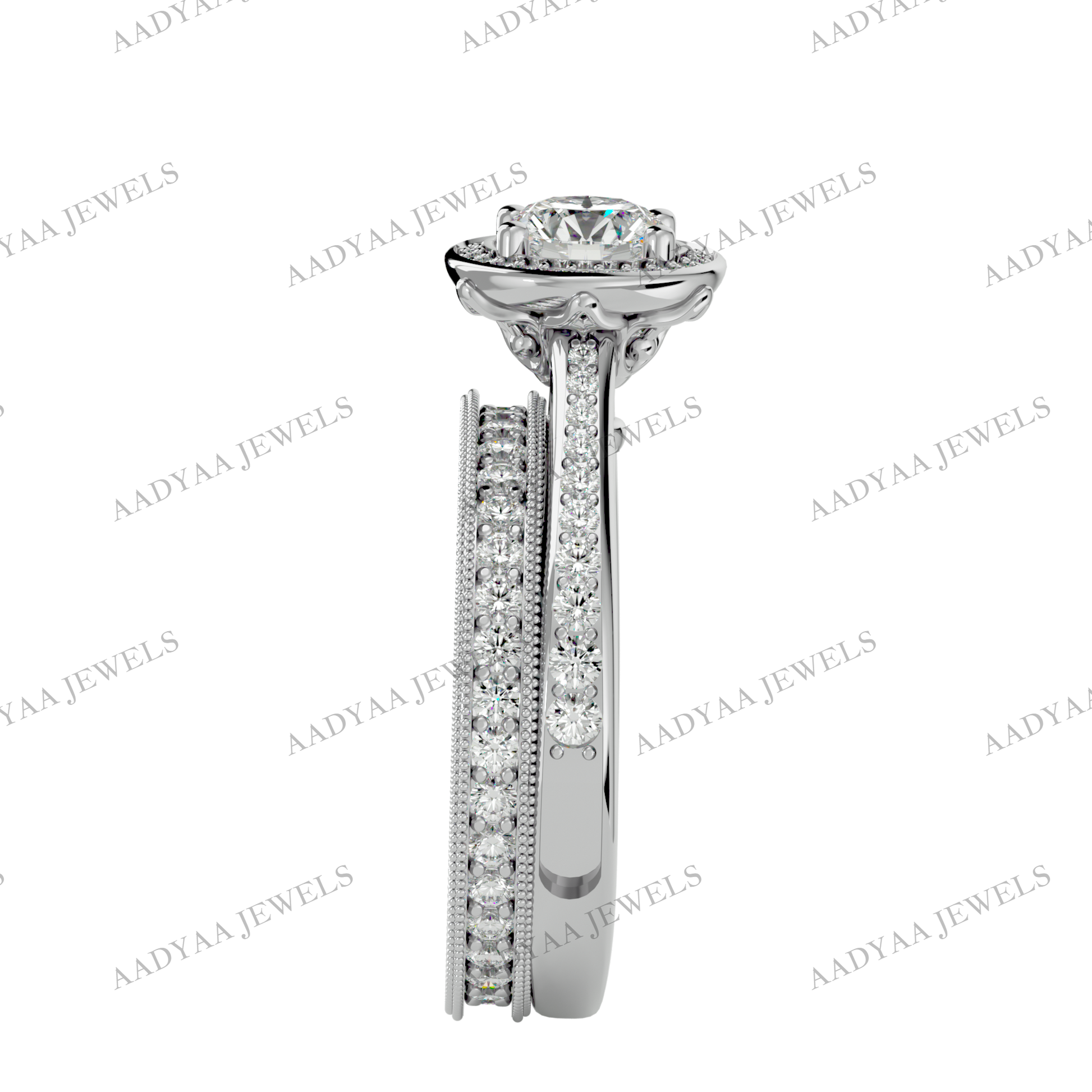 Skylar Diamond  Ring | Aadyaajewels