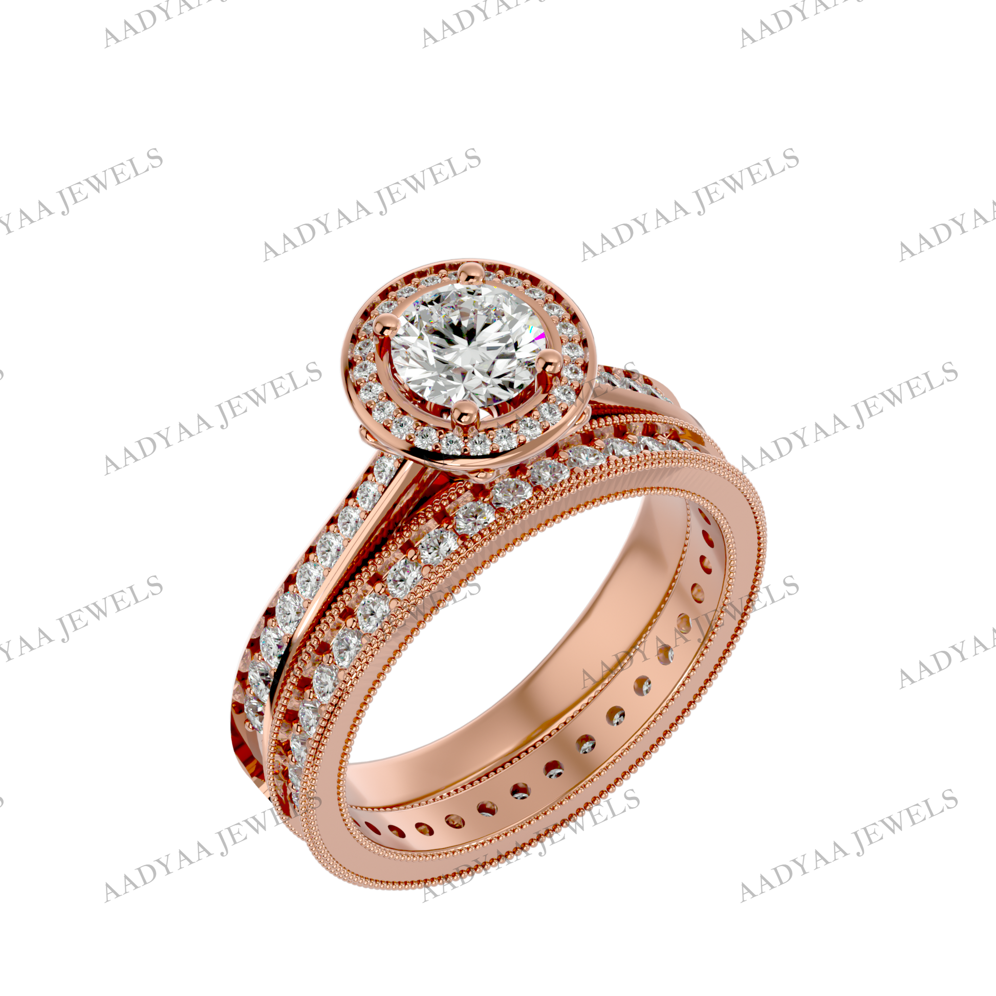 Skylar Diamond  Ring | Aadyaajewels