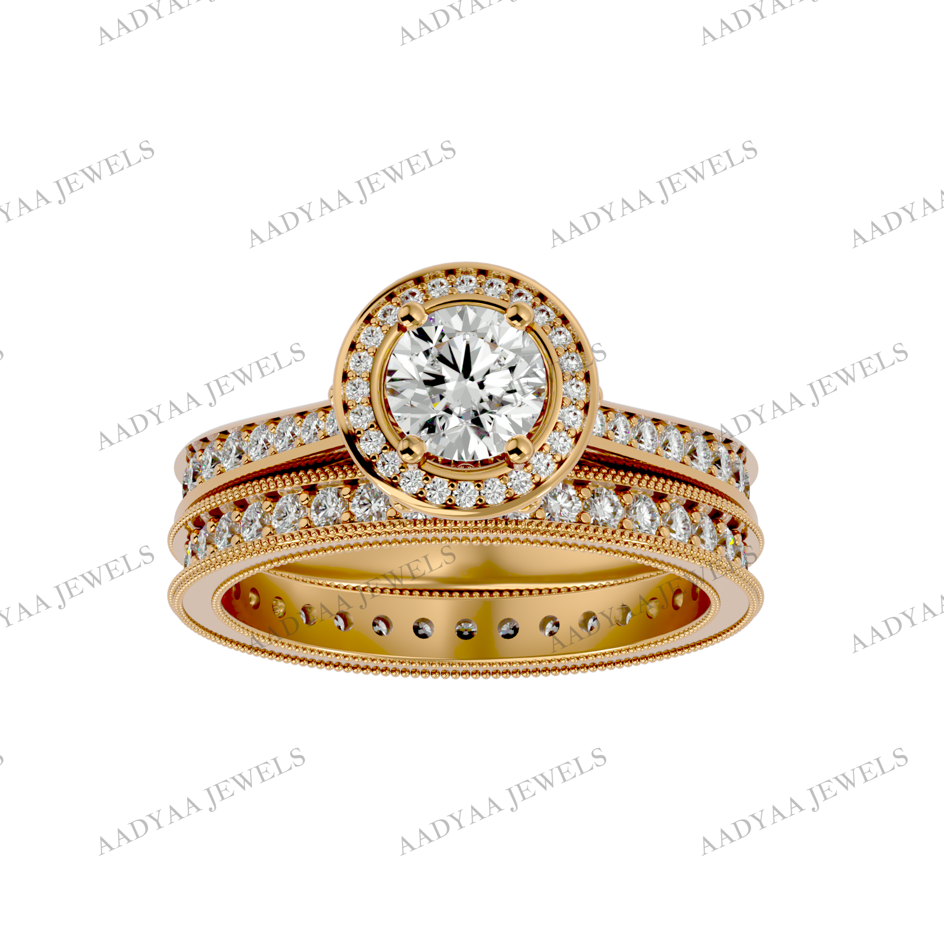 Skylar Diamond  Ring | Aadyaajewels