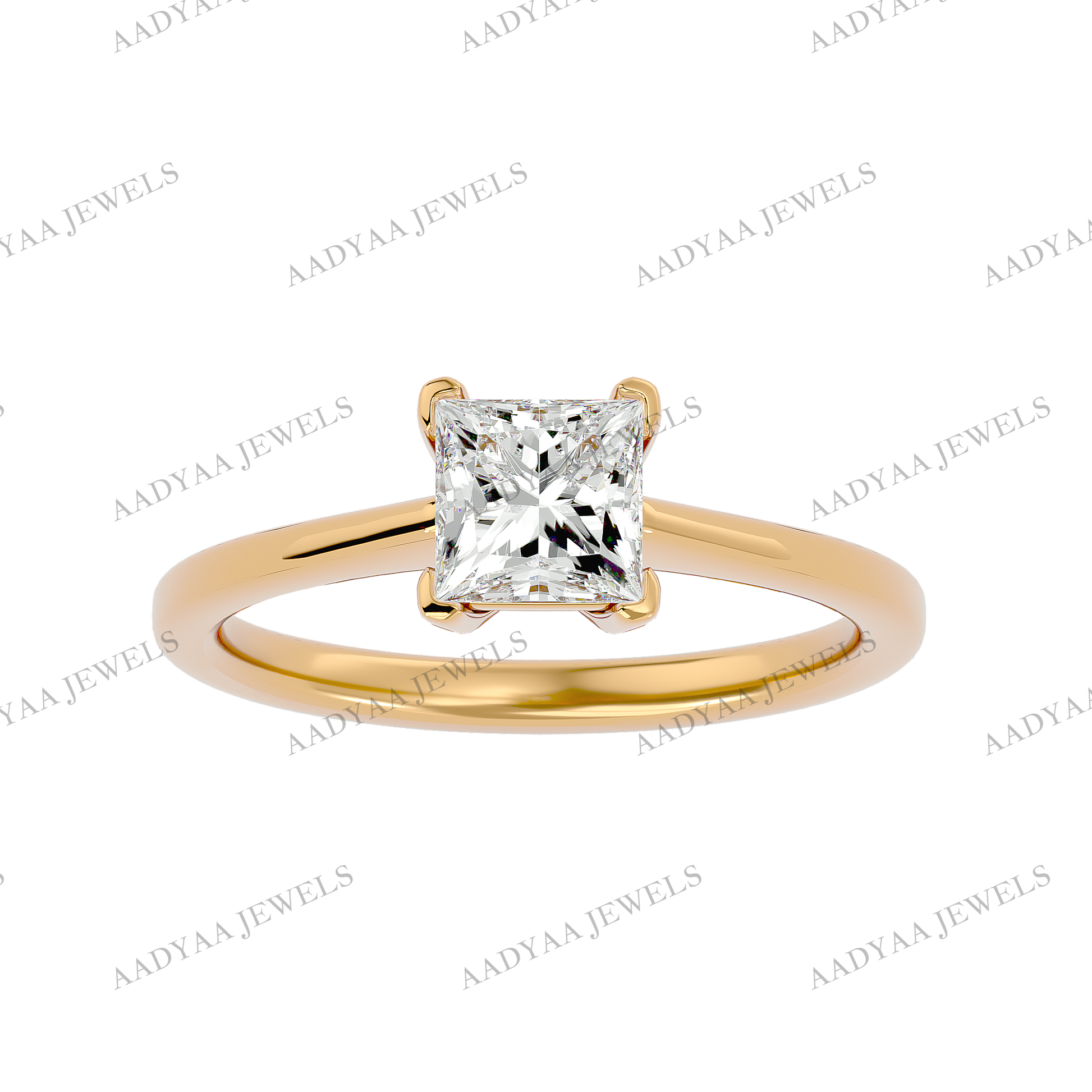 Everly Diamond Ring | Aadyaajewels