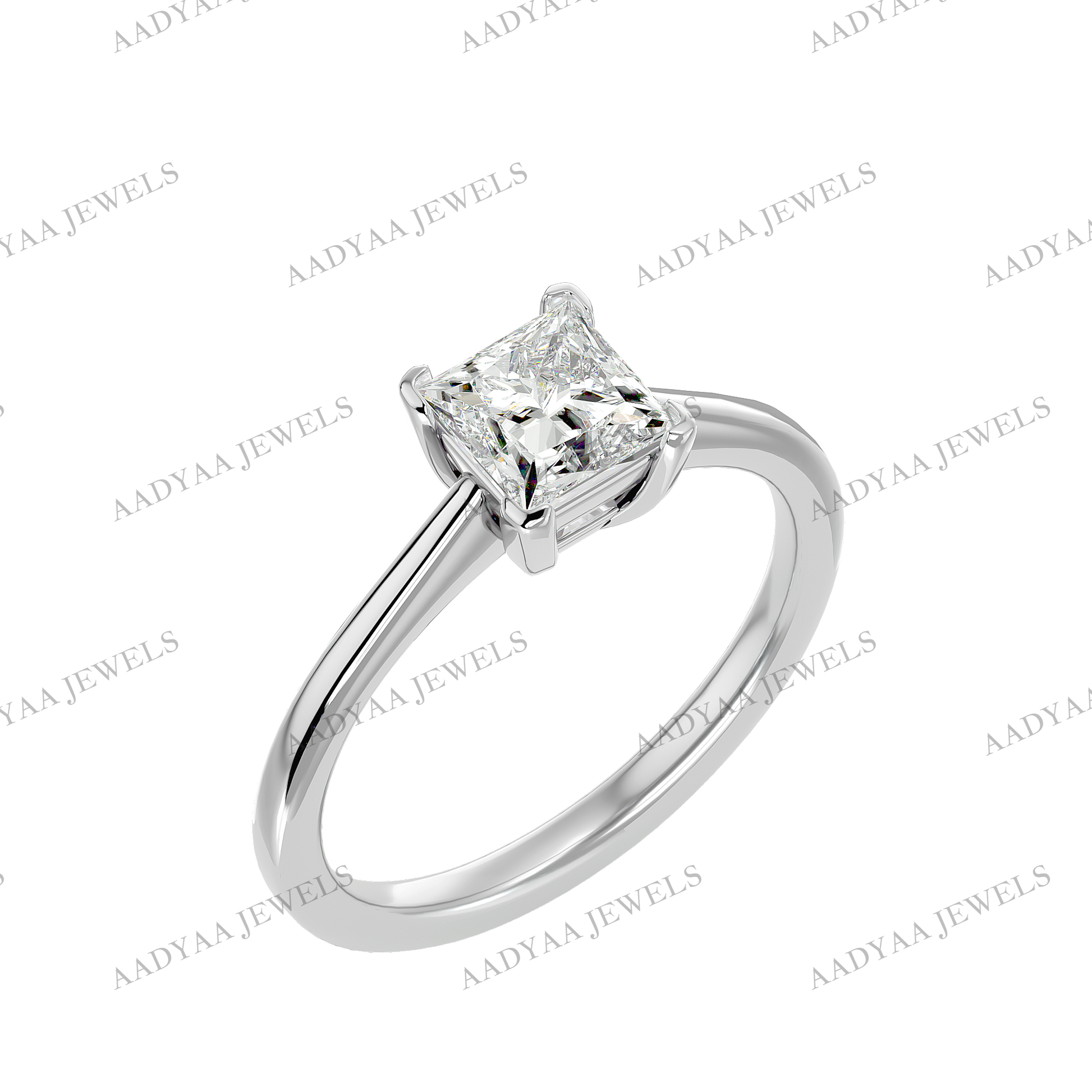 Everly Diamond Ring | Aadyaajewels