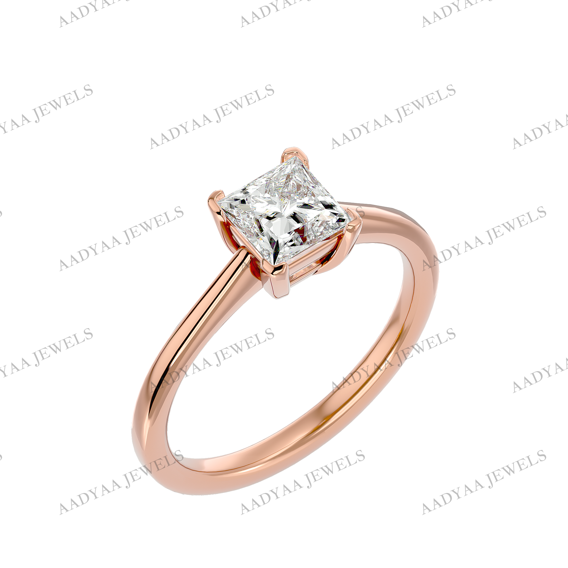 Everly Diamond Ring | Aadyaajewels