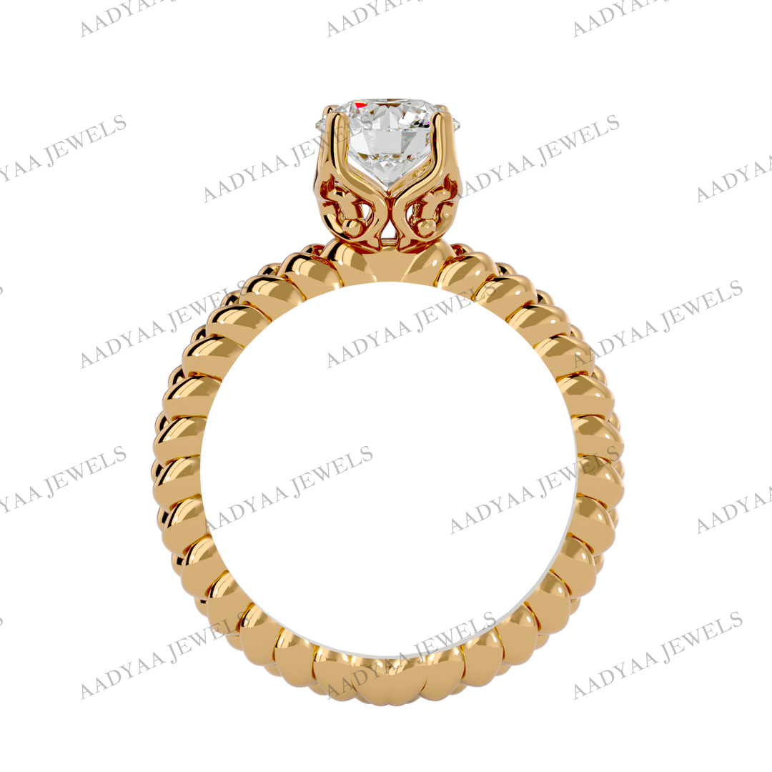 Opal Diamond Ladies Ring