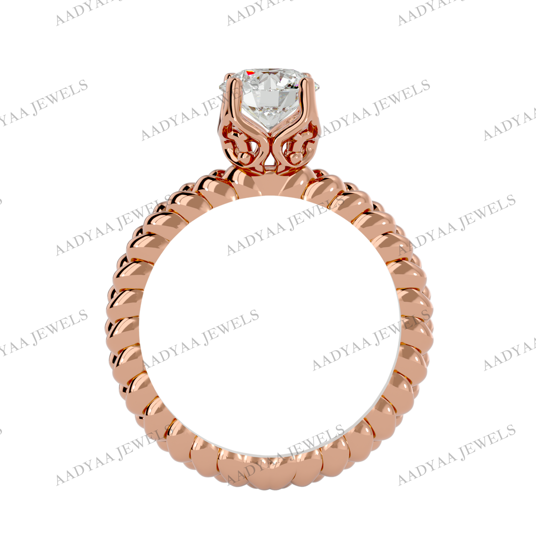 Opal Diamond Ladies Ring