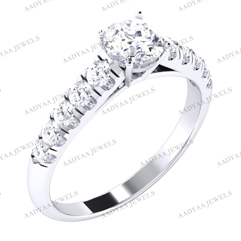 Cora Diamond  Ring | Aadyaajewels