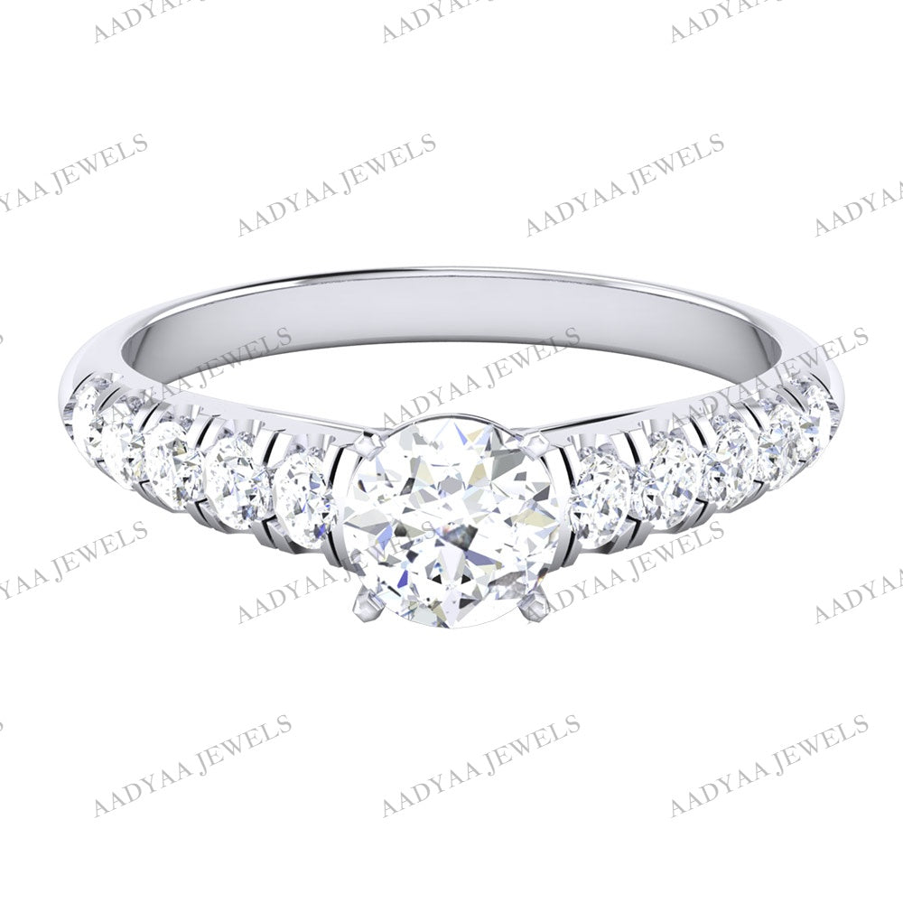 Cora Diamond  Ring | Aadyaajewels