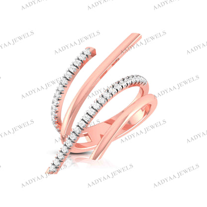 Luna Diamond Ladies Ring