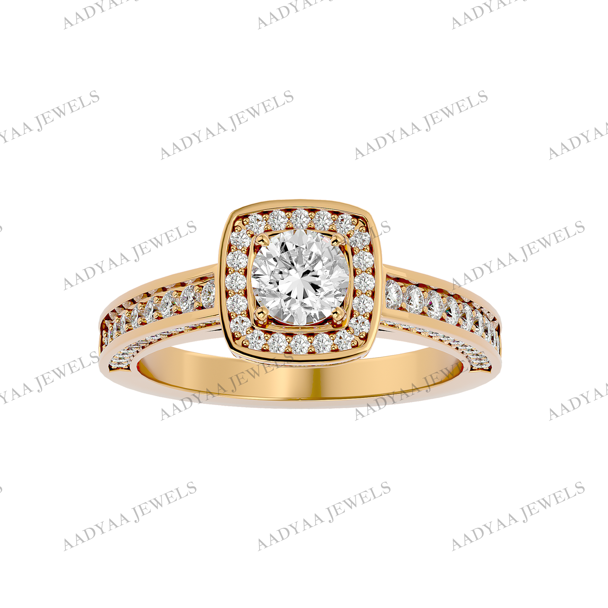 Mylah Diamond Ladies Ring | Aadyaajewels