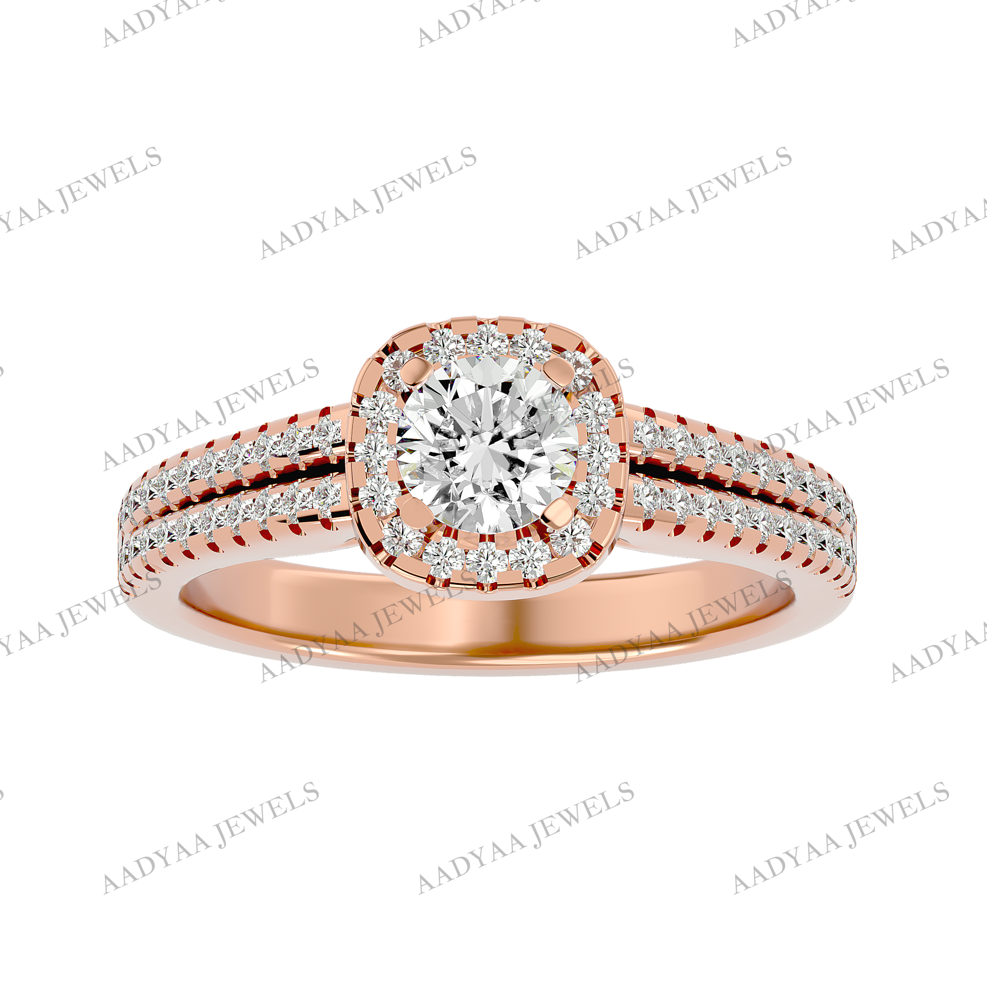 Jaycee Diamond Ladies Ring | Aadyaajewels