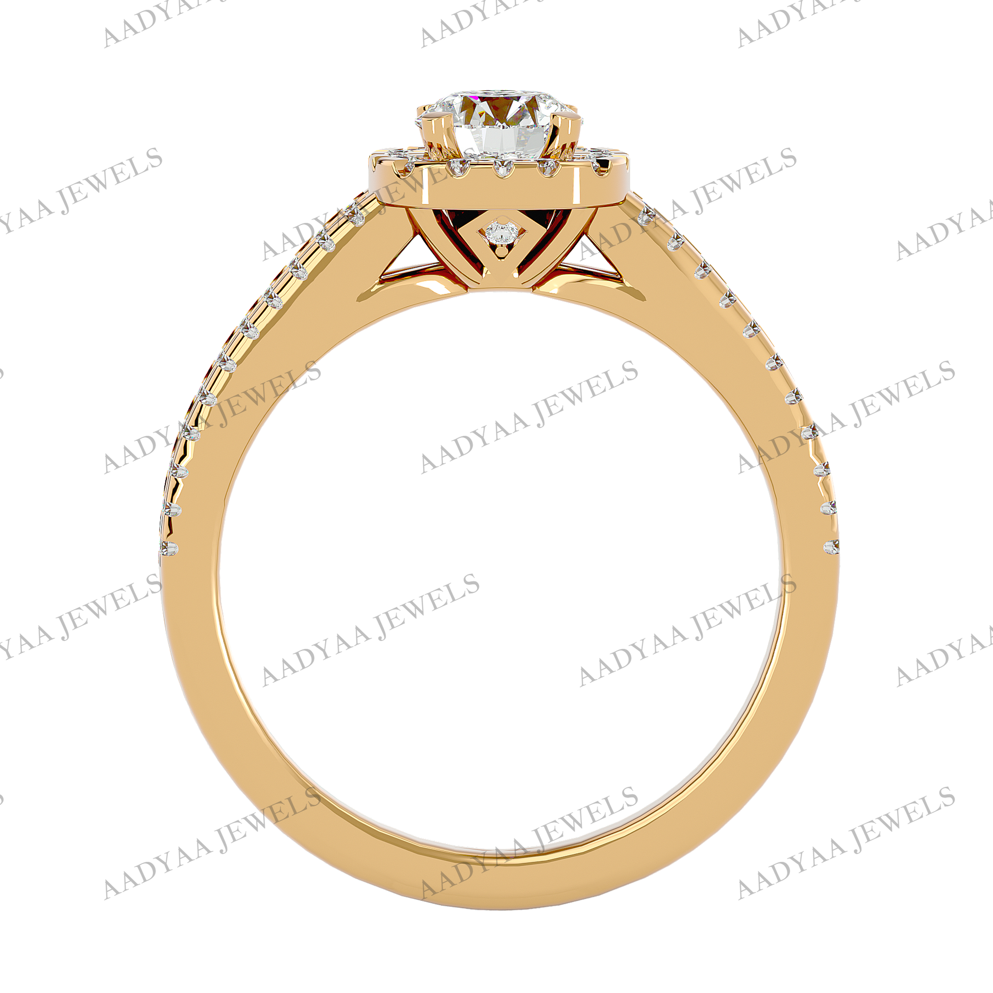 Jaycee Diamond Ladies Ring | Aadyaajewels
