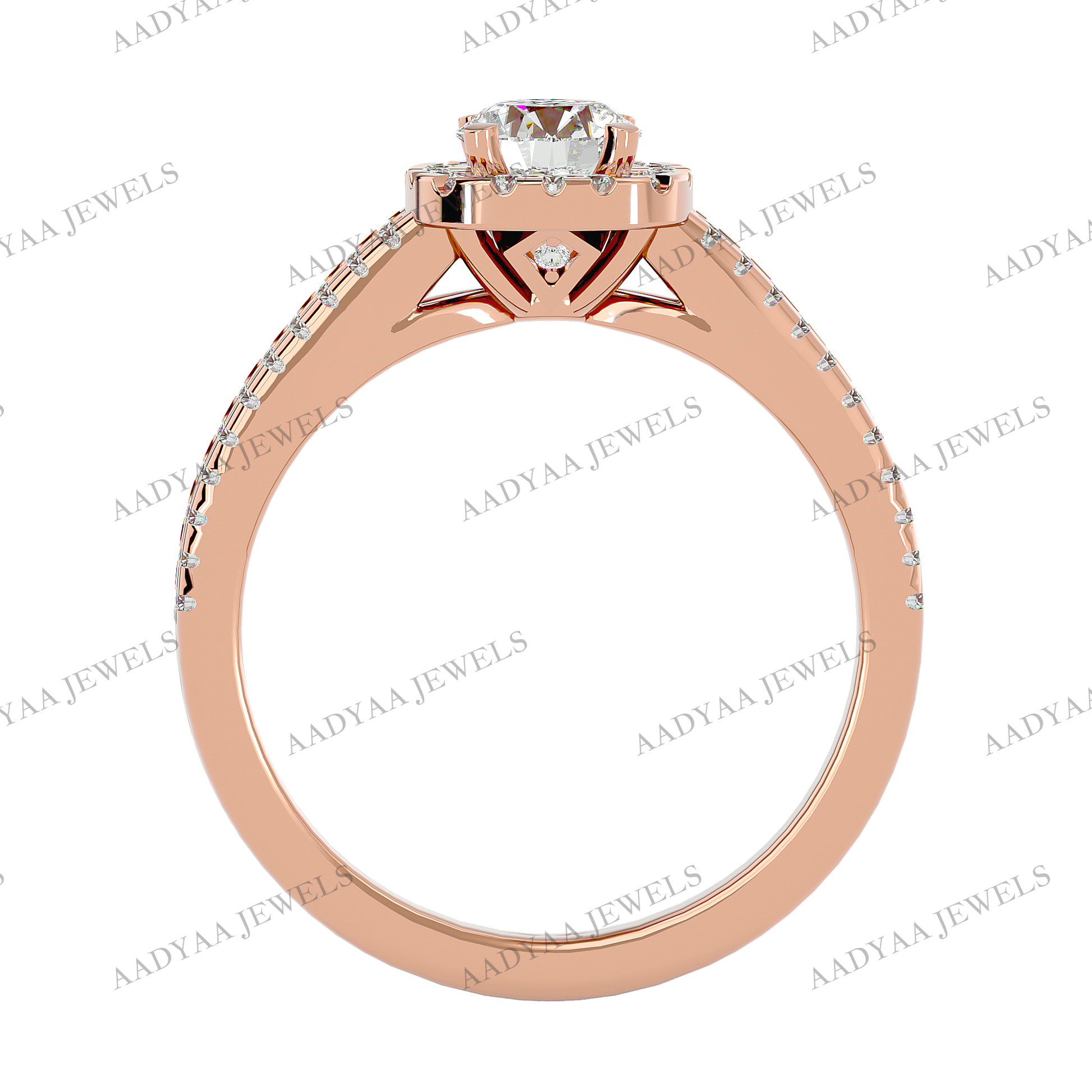 Jaycee Diamond Ladies Ring | Aadyaajewels