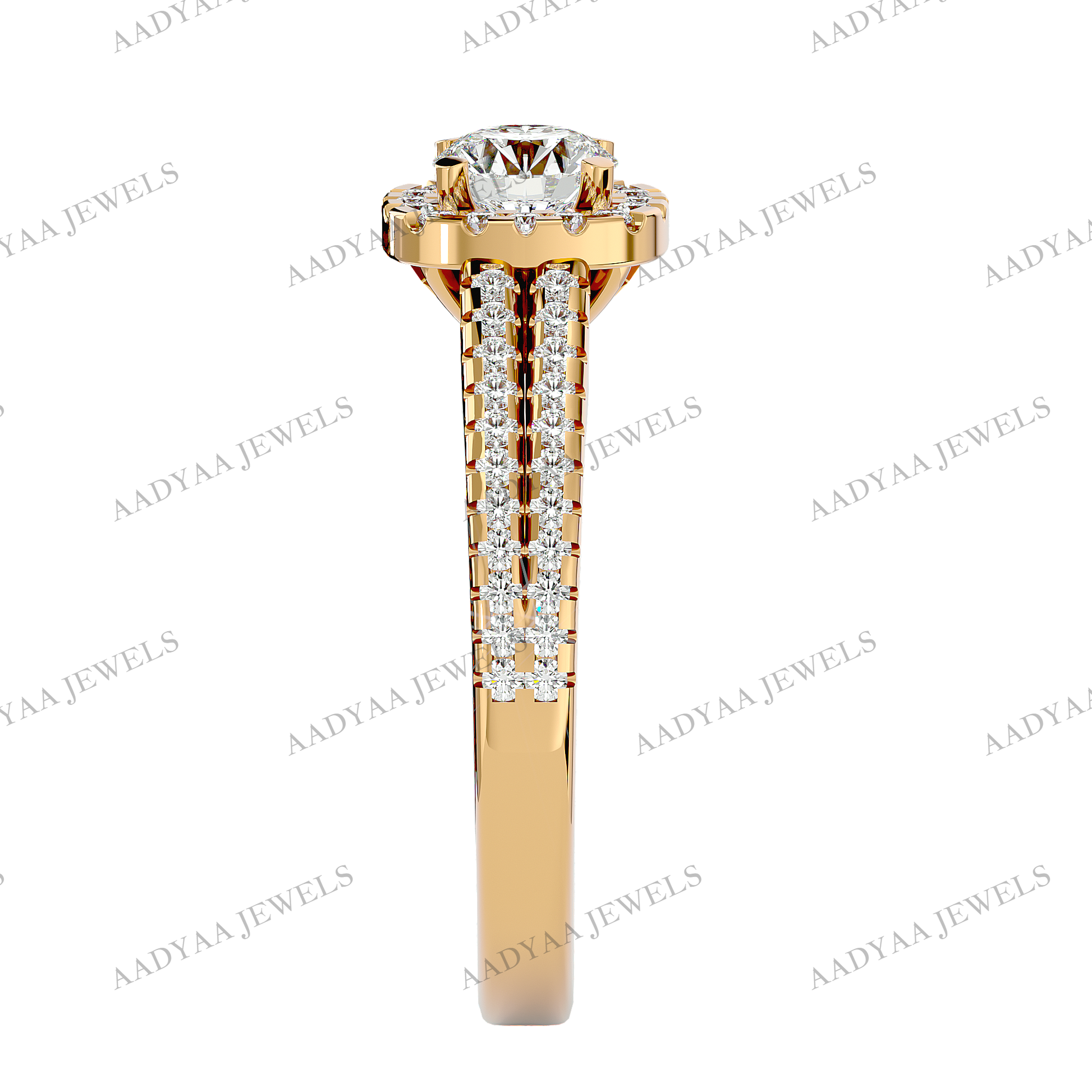 Jaycee Diamond Ladies Ring | Aadyaajewels