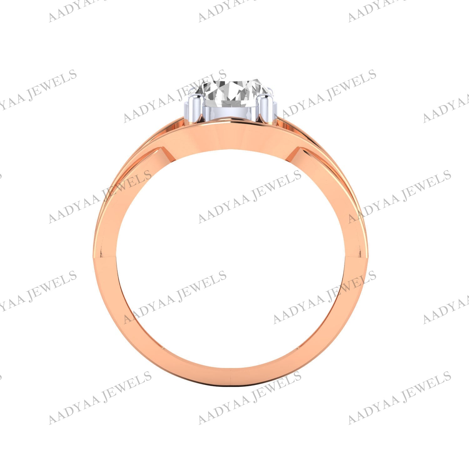 Rivka Diamond Ladies Ring | Aadyaajewels
