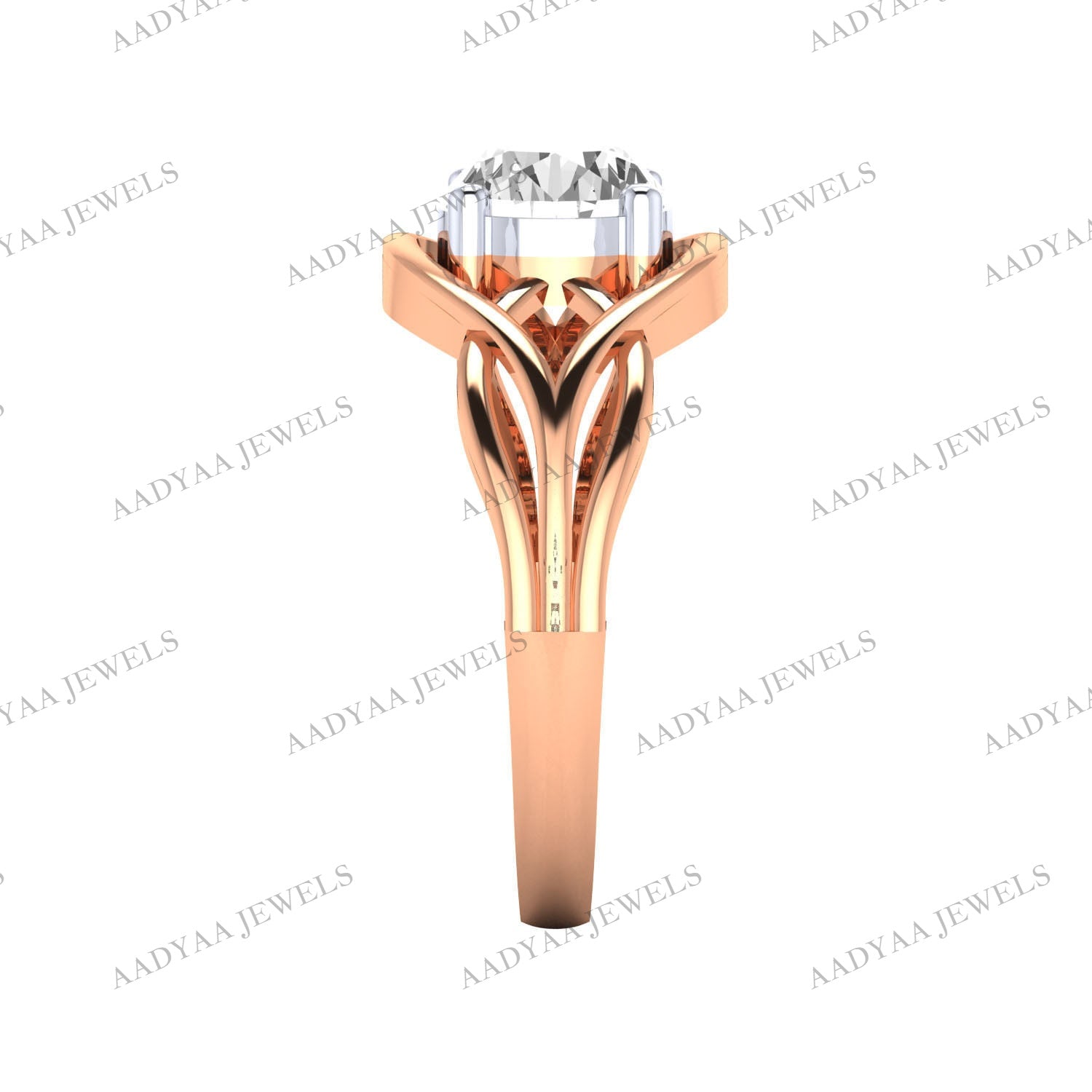Rivka Diamond Ladies Ring | Aadyaajewels