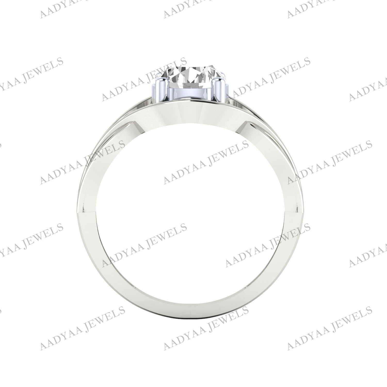 Rivka Diamond Ladies Ring | Aadyaajewels