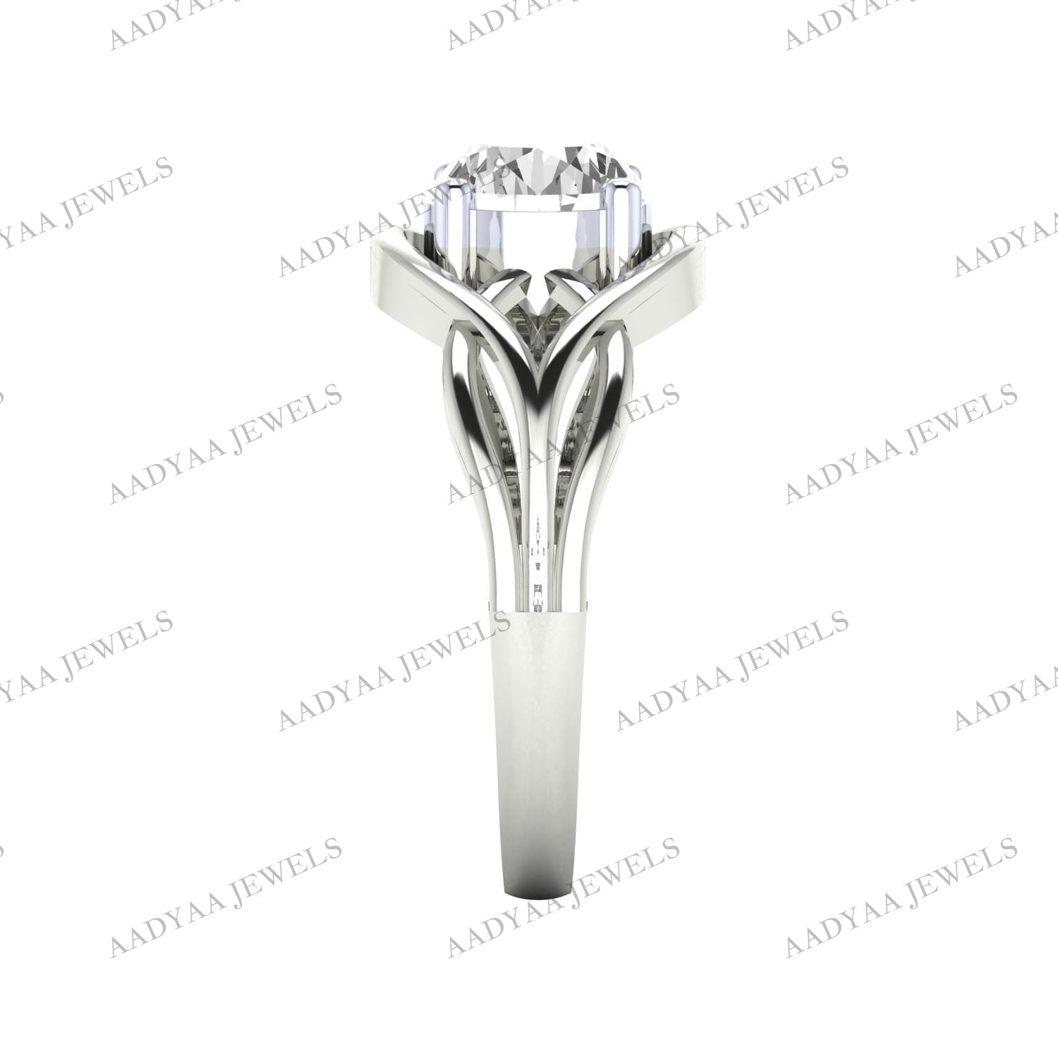 Rivka Diamond Ladies Ring | Aadyaajewels