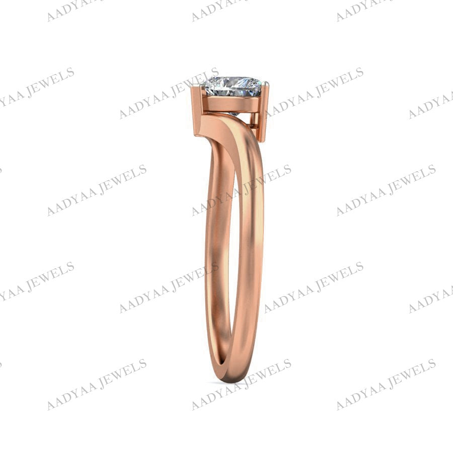 Sunny Diamond Ladies Ring