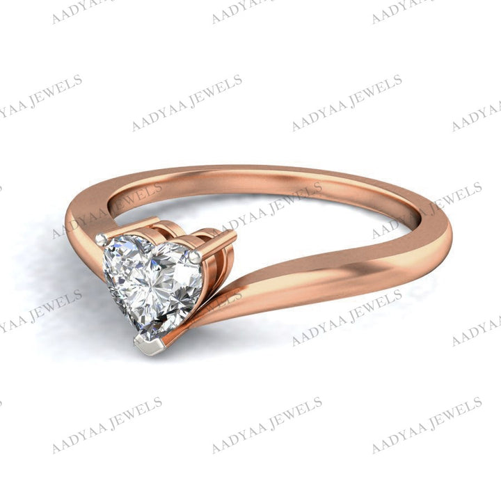 Sunny Diamond Ladies Ring